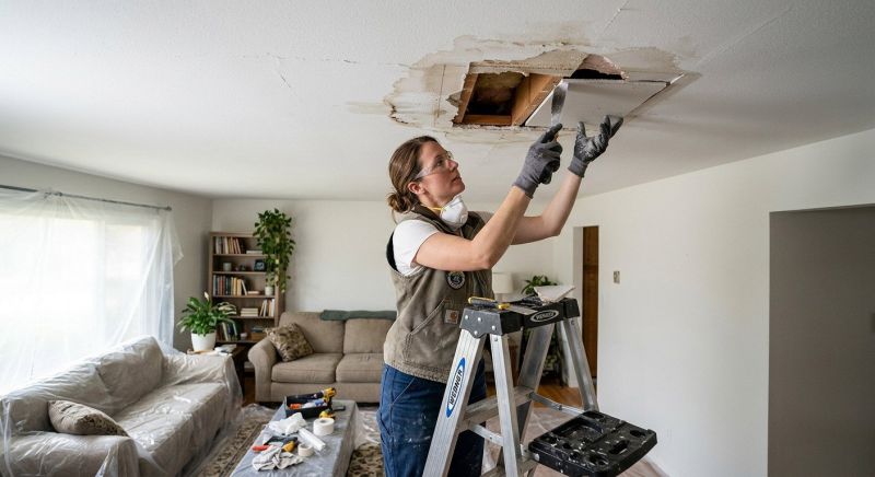 Apartment Ceiling Repair in Kansas City, KS