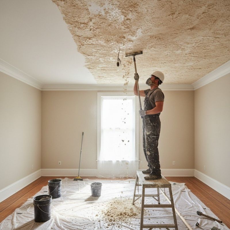 Ceiling Scraping in Austin, TX