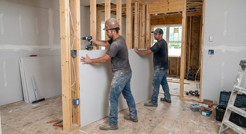 Garage Wallboard Installation in Littleton, CO