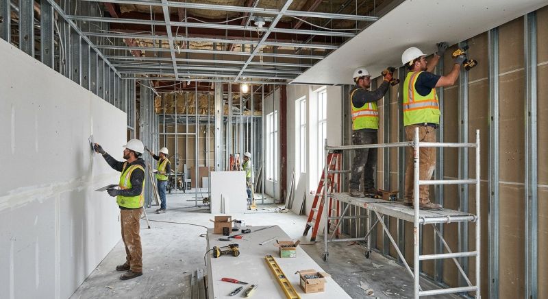 Garage Wallboard Installation in Kansas City, MO
