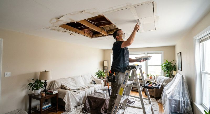 Kitchen Ceiling Repair in Kansas City, KS