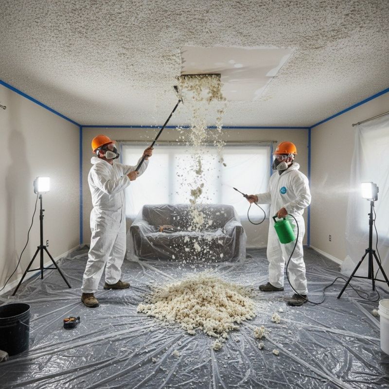 Knockdown Ceiling Removal in Gilbert, AZ