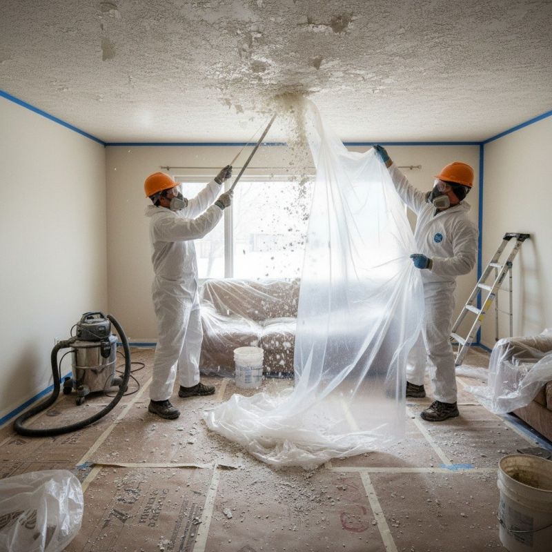 Knockdown Ceiling Removal in Temecula, CA