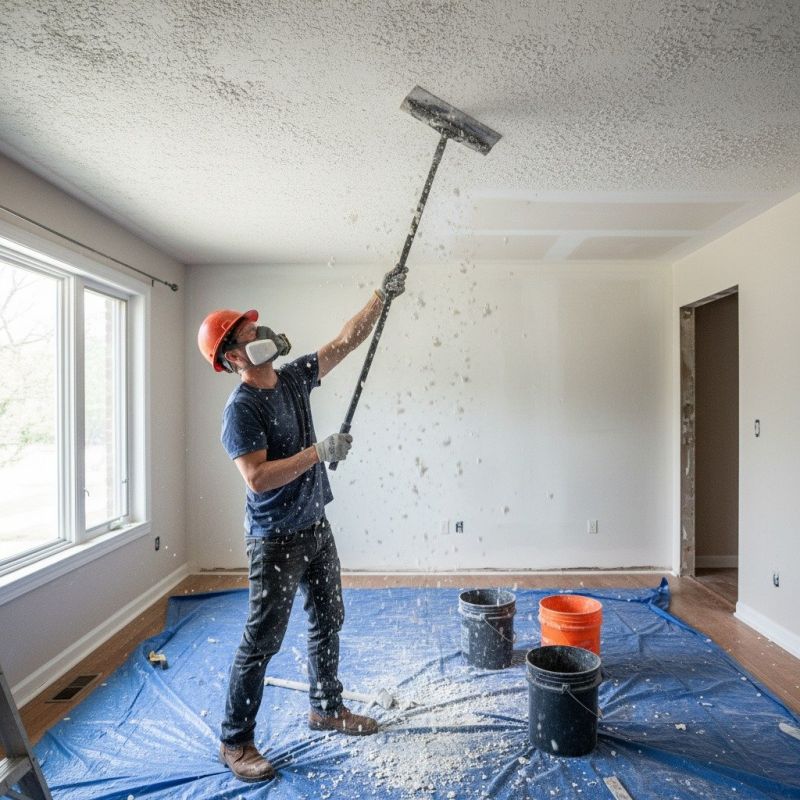 Textured Ceiling Scraping in Littleton, CO