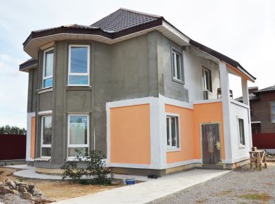 Renovation New Stucco on Exterior of House