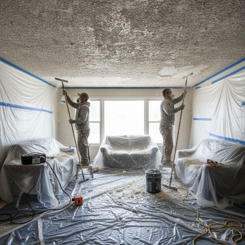 Stipple Ceiling Removal in Longmont, CO