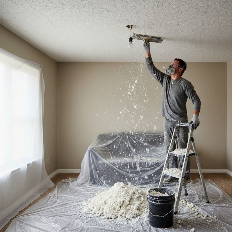 Stipple Ceiling Removal in Littleton, CO